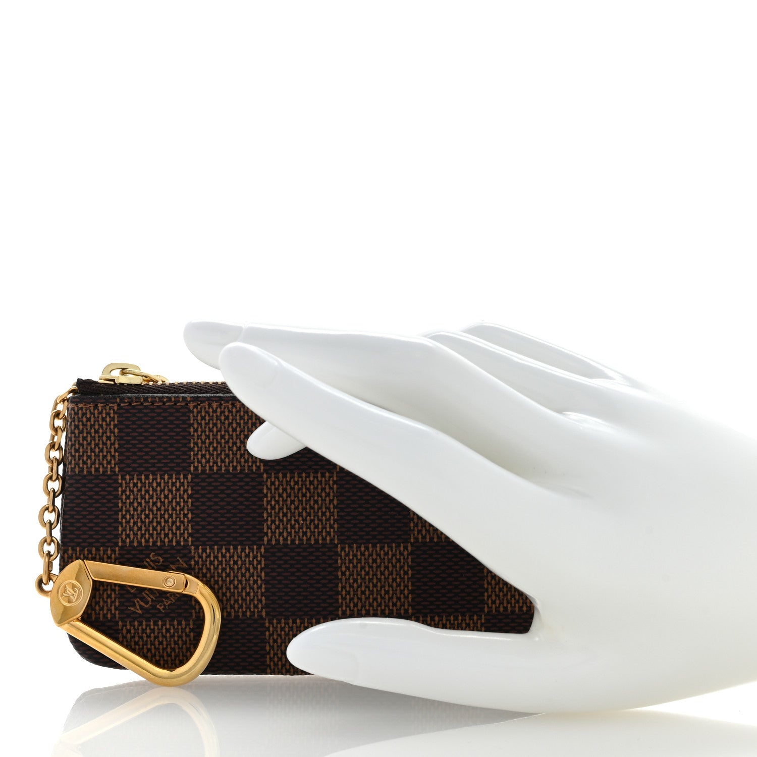 Louis Vuitton Damier Ebene Key Pouch 2 of 6