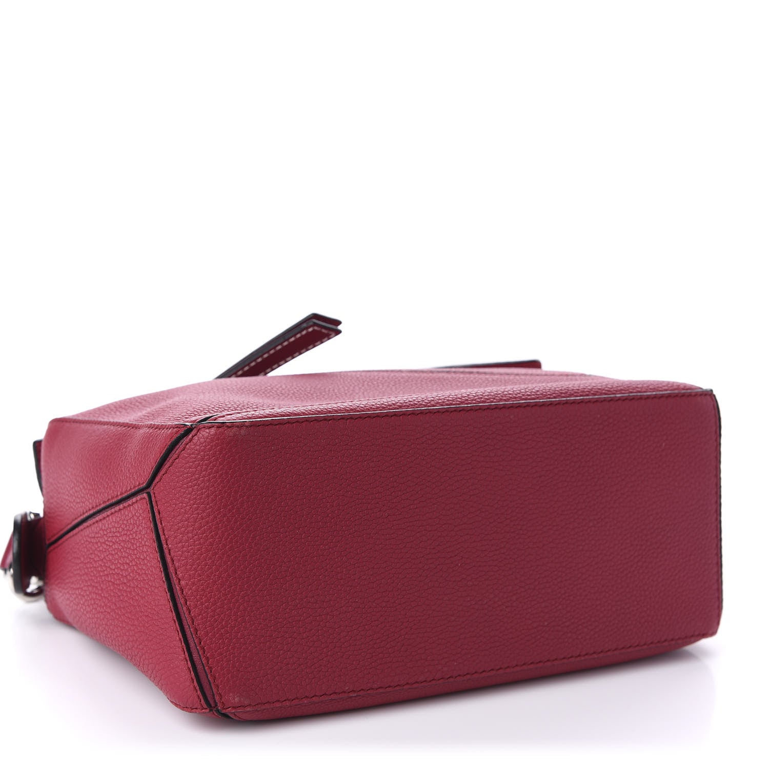 Loewe Calfskin Small Puzzle Bag Raspberry 4 of 10
