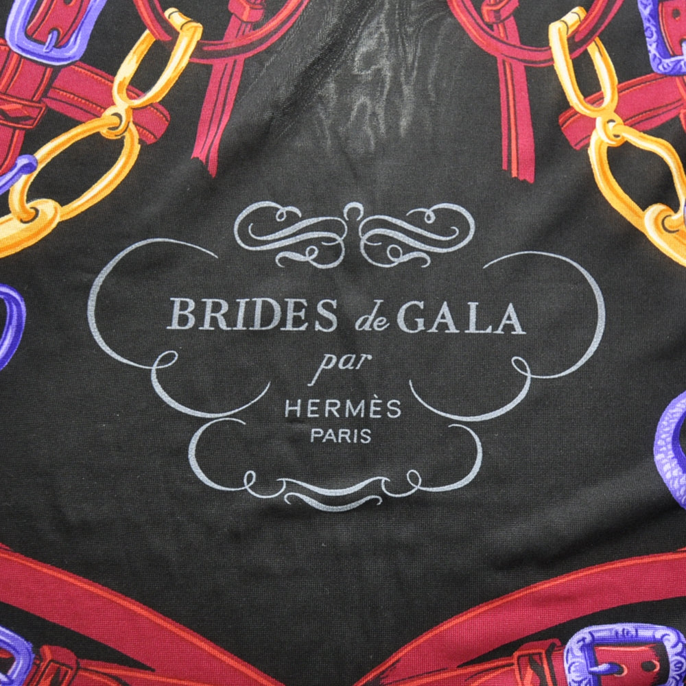 Hermes Silk Jersey Brides De Gala Scarf 90 3 of 8