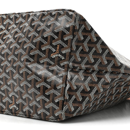 Goyard Goyardine Saint Louis GM Black Gold 10 of 11