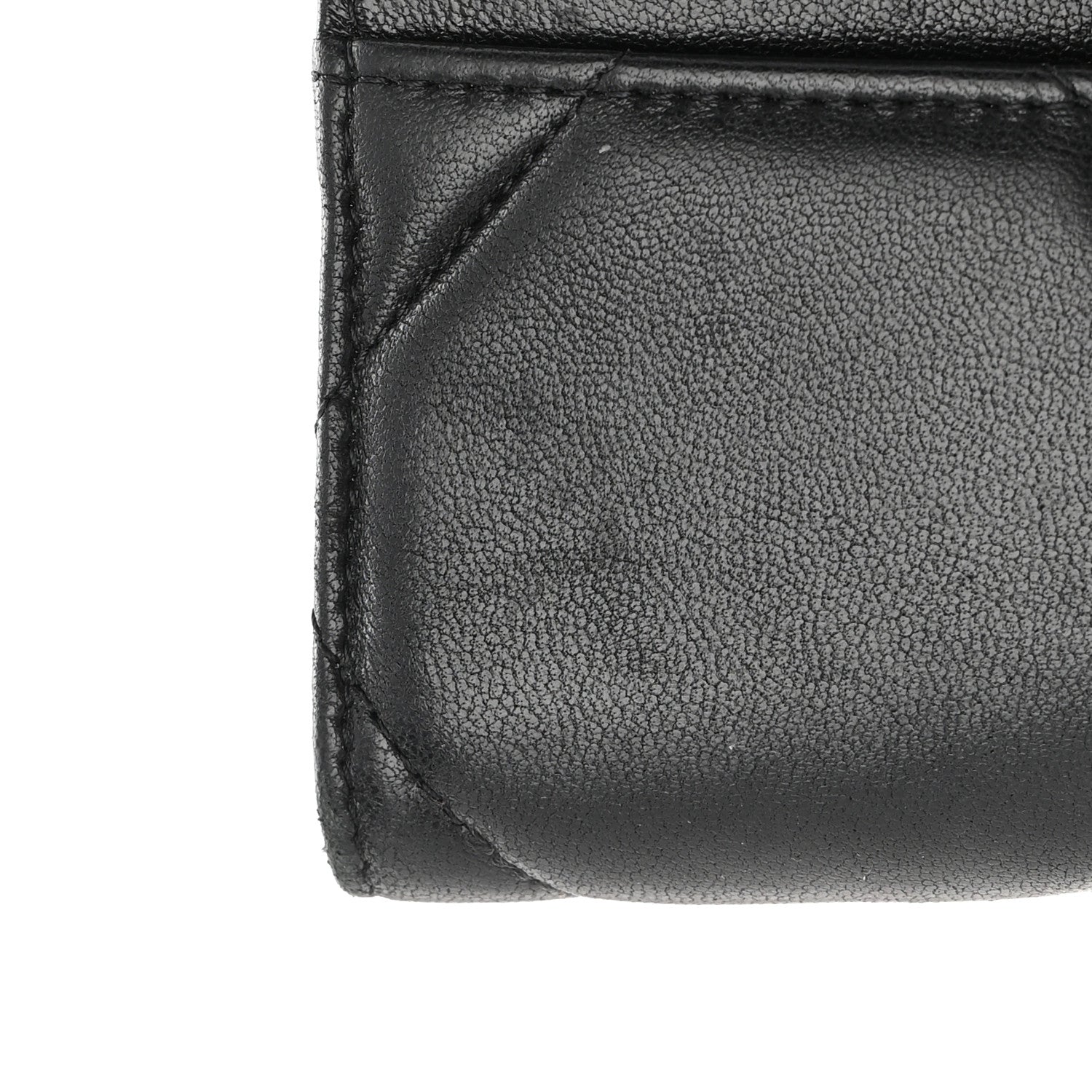 Chanel Lambskin Quilted Chanel 19 Flap Wallet Black 11 of 18