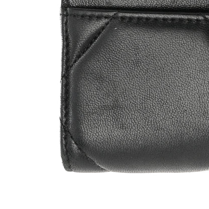Chanel Lambskin Quilted Chanel 19 Flap Wallet Black 11 of 18
