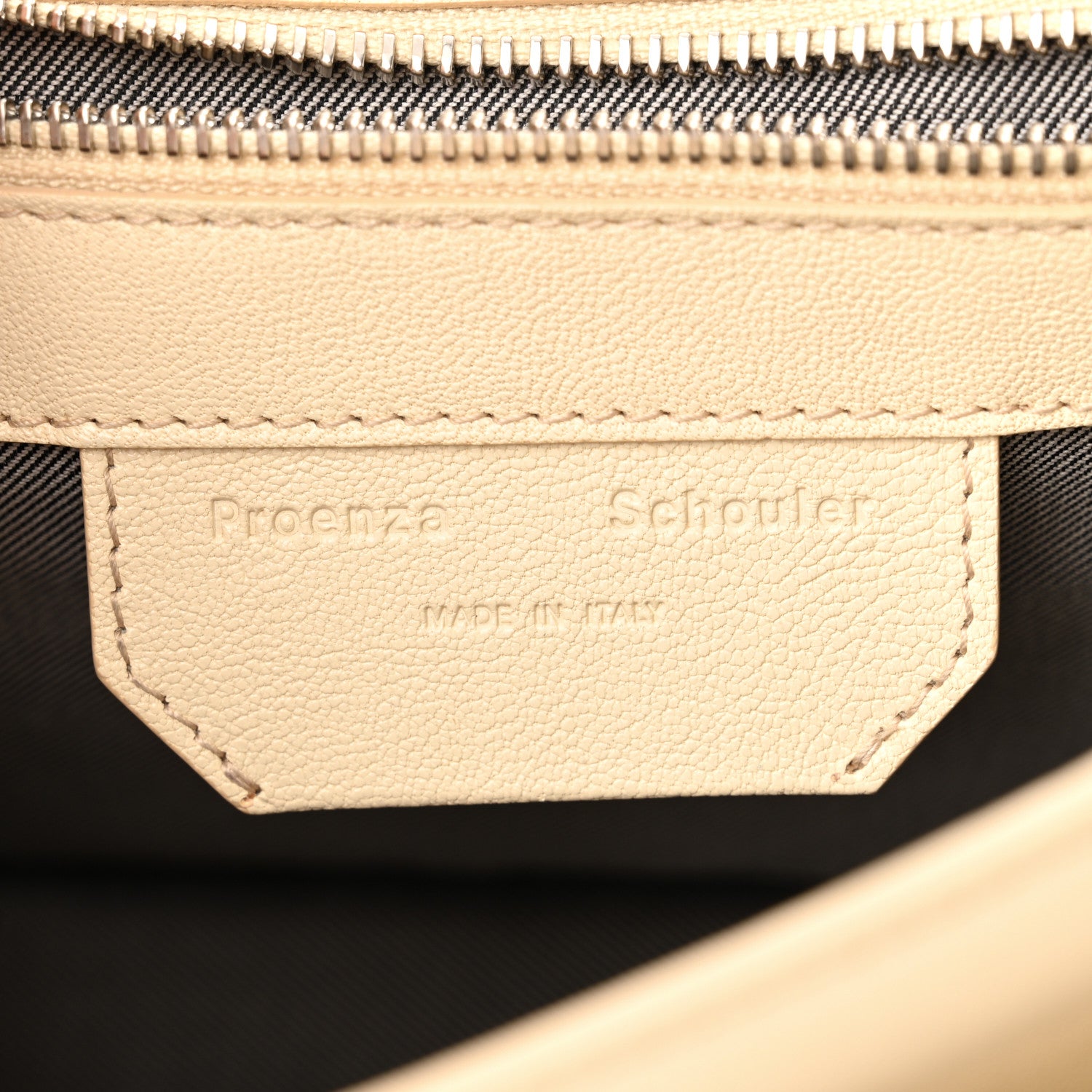 Proenza Schouler Lambskin Tiny PS1 Satchel Pale Sand 6 of 9