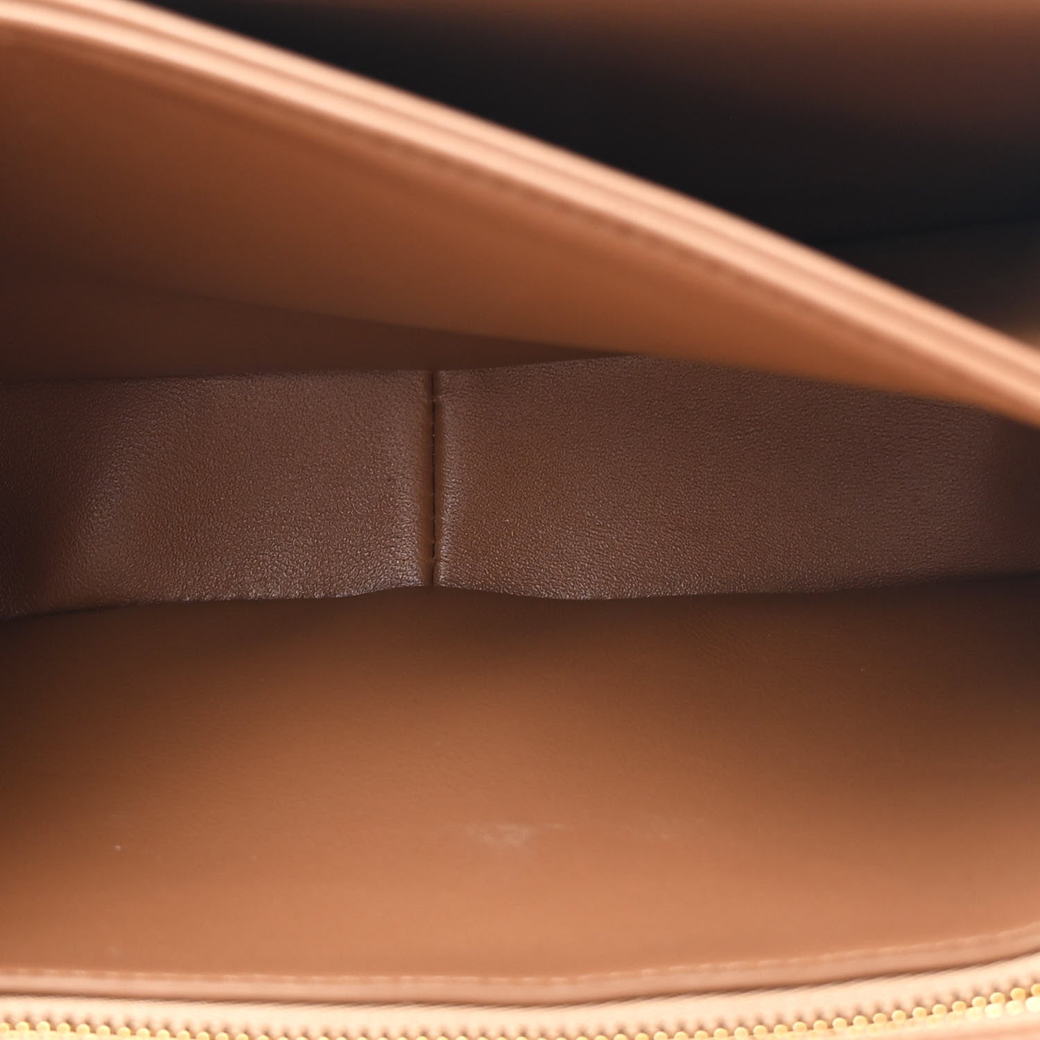 Celine Shiny Calfskin Medium Triomphe Bronze 5 of 11