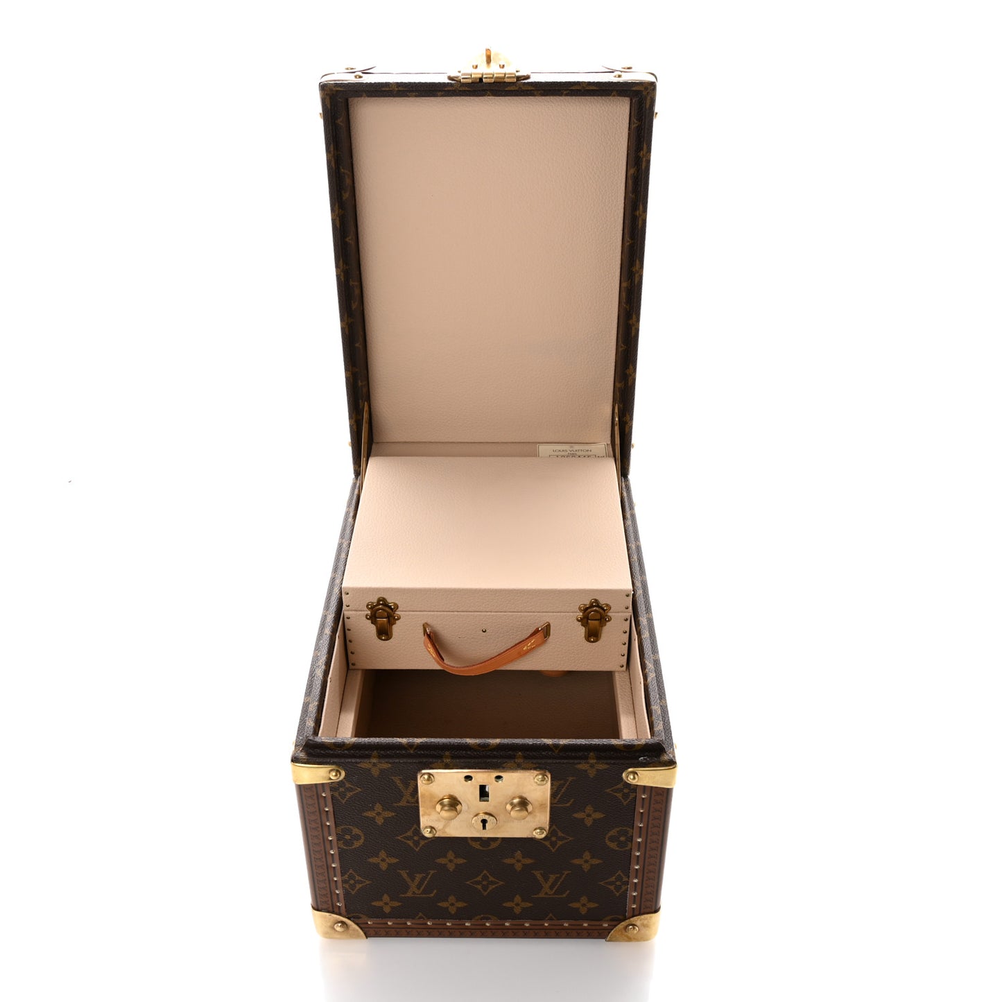 Monogram Boite Flacons Beauty Train Trunk Case