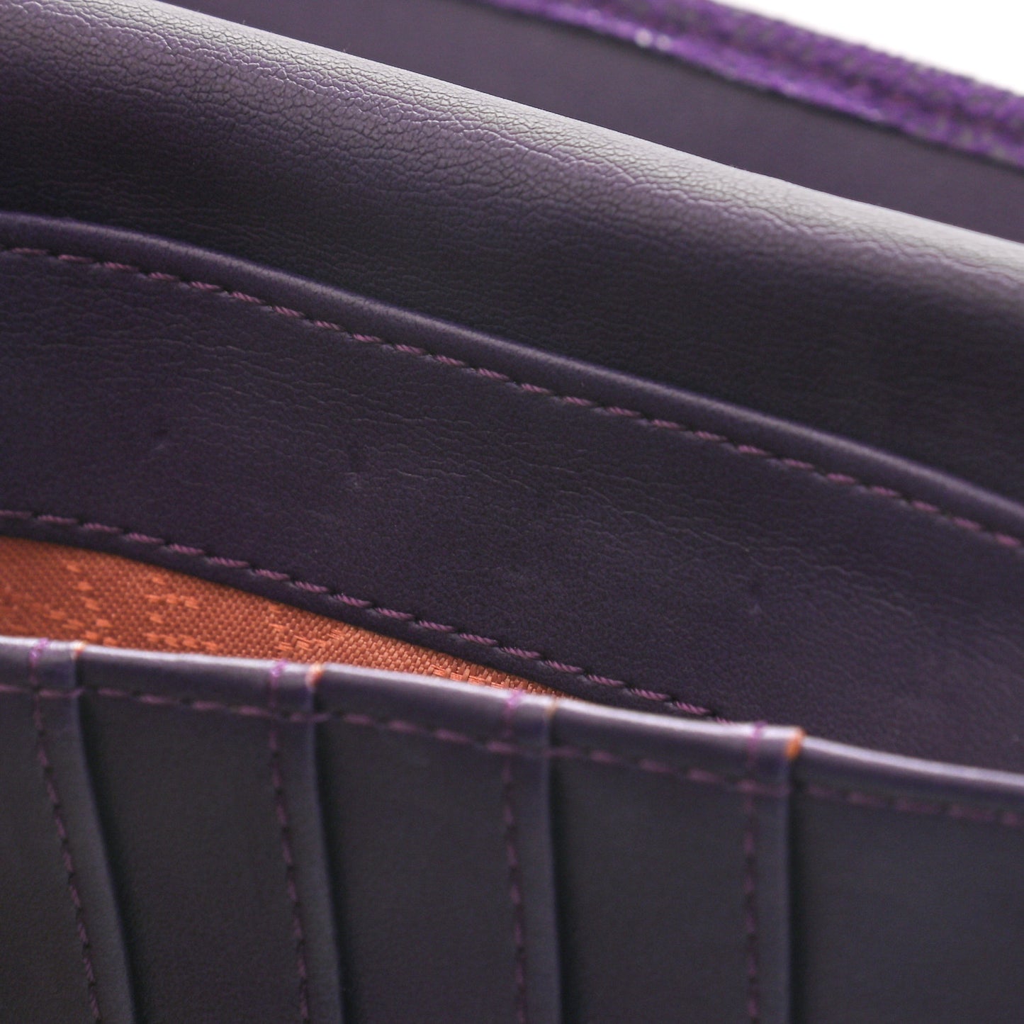 Shaggy Deer Falabella Flap Wallet Bright Purple