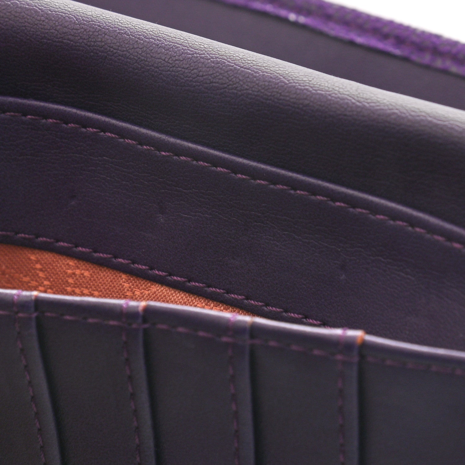 Stella McCartney Shaggy Deer Falabella Flap Wallet Bright Purple 8 of 8