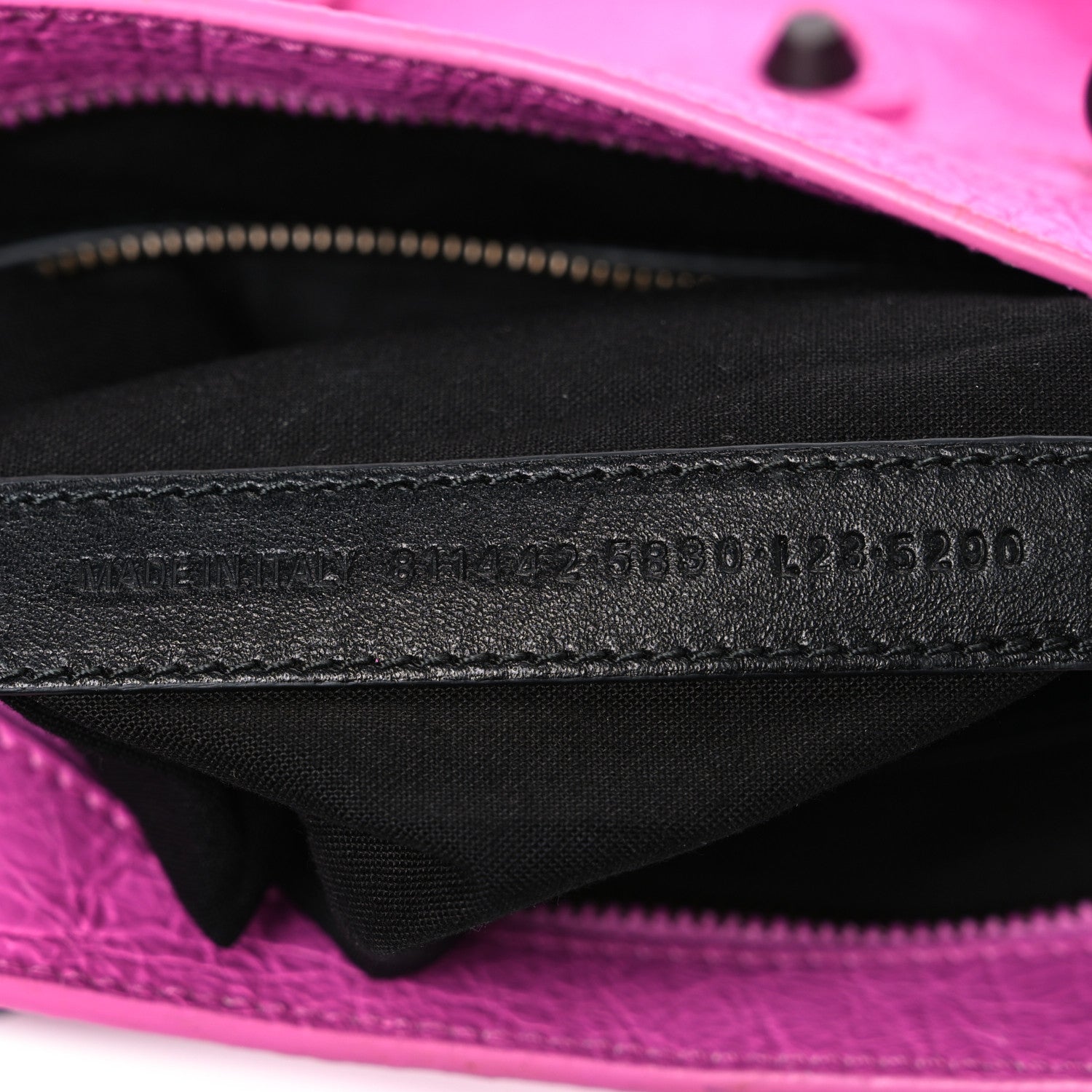 Balenciaga Agneau Arena Classic Hardware Small Le City Fuchsia 7 of 12