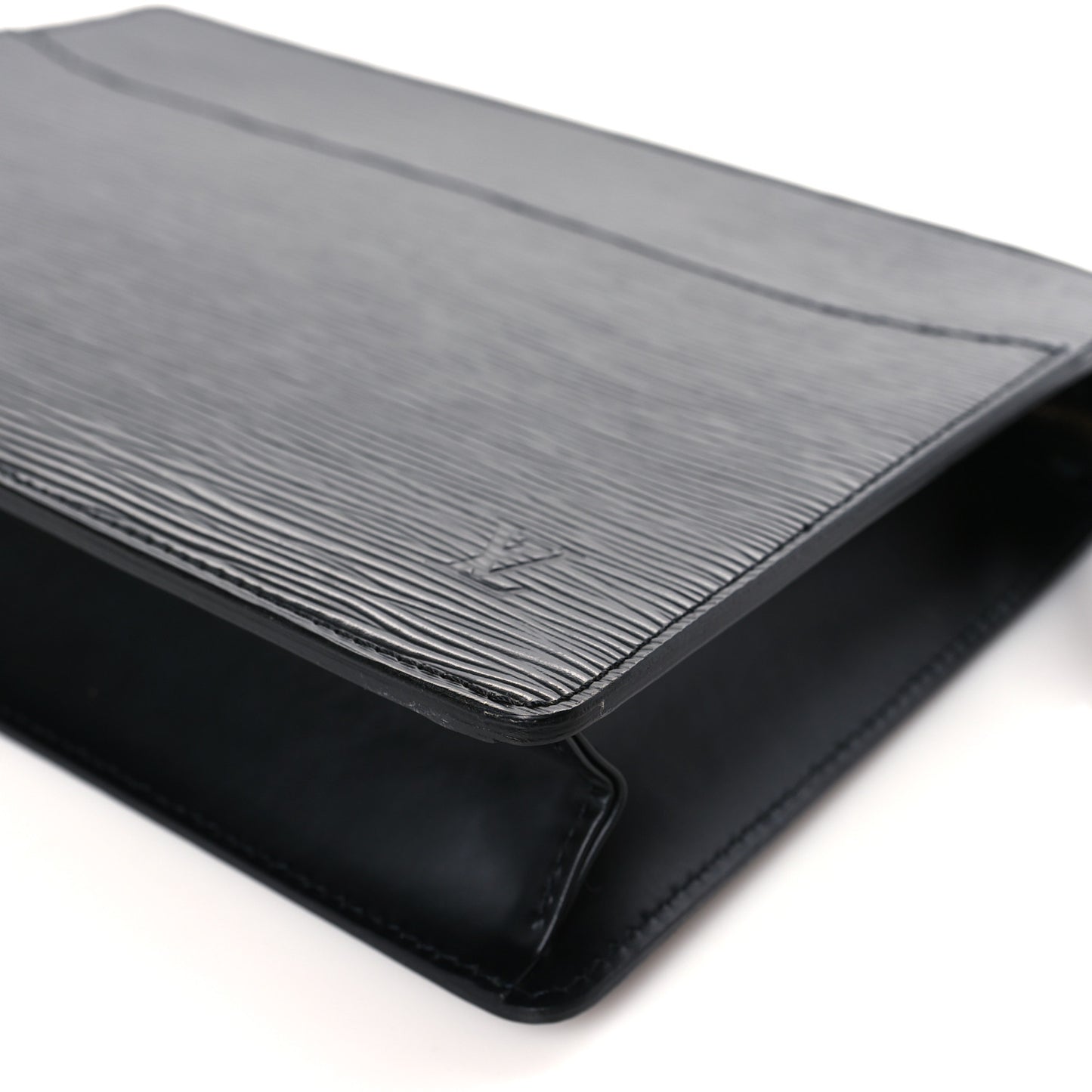 Epi Pochette Homme Clutch Black