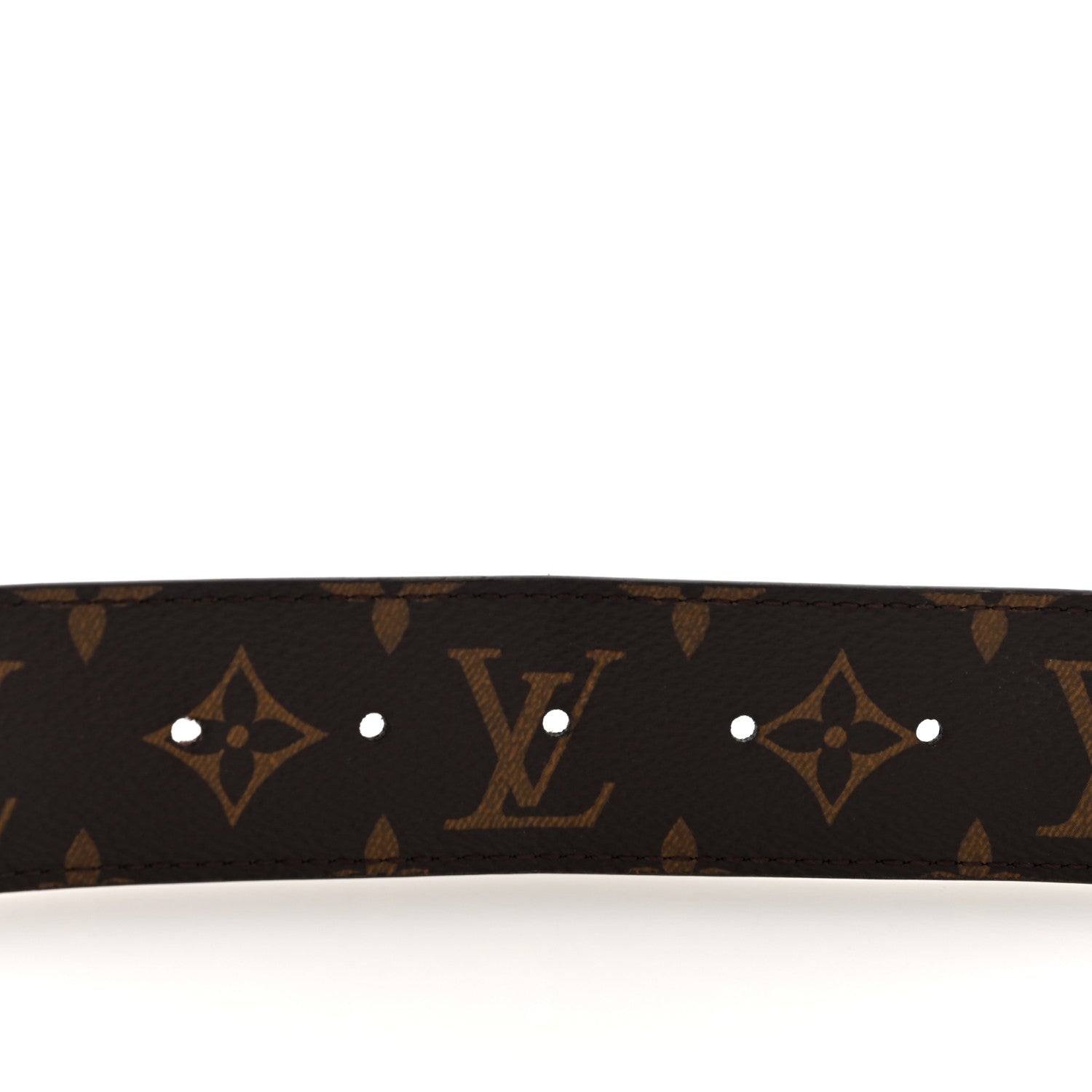 Louis Vuitton Calfskin Monogram 30mm LV Initiales Reversible Belt 90 36 Black 6 of 6