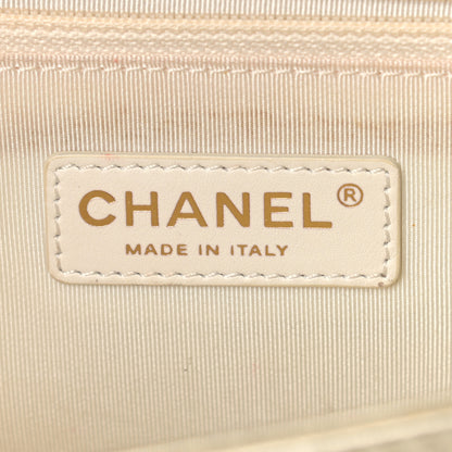 Chanel Lambskin Perforated Quilted New Medium Boy Flap Gold 5 of 10