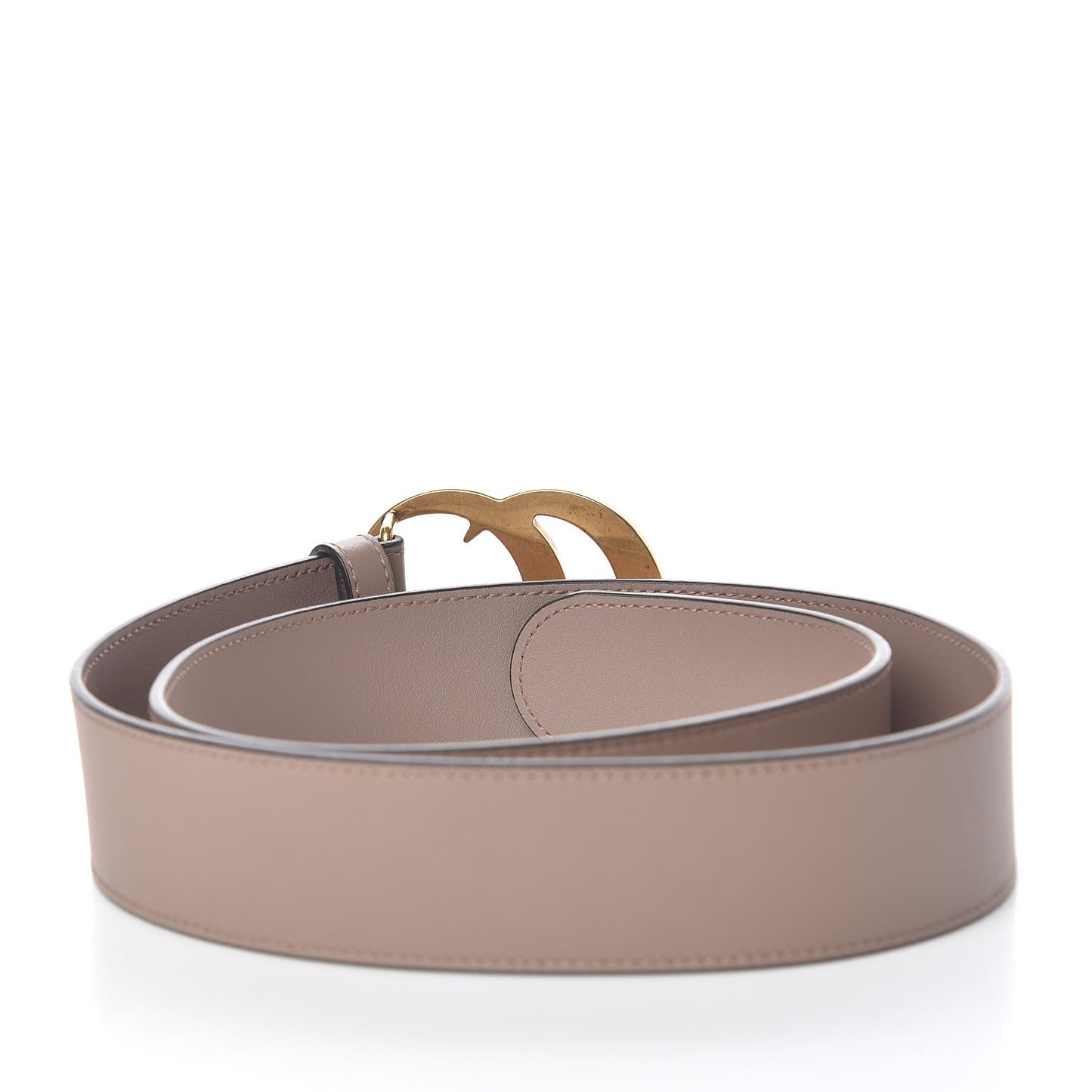 Calfskin Double G 40mm Belt 85 34 Porcelain Rose