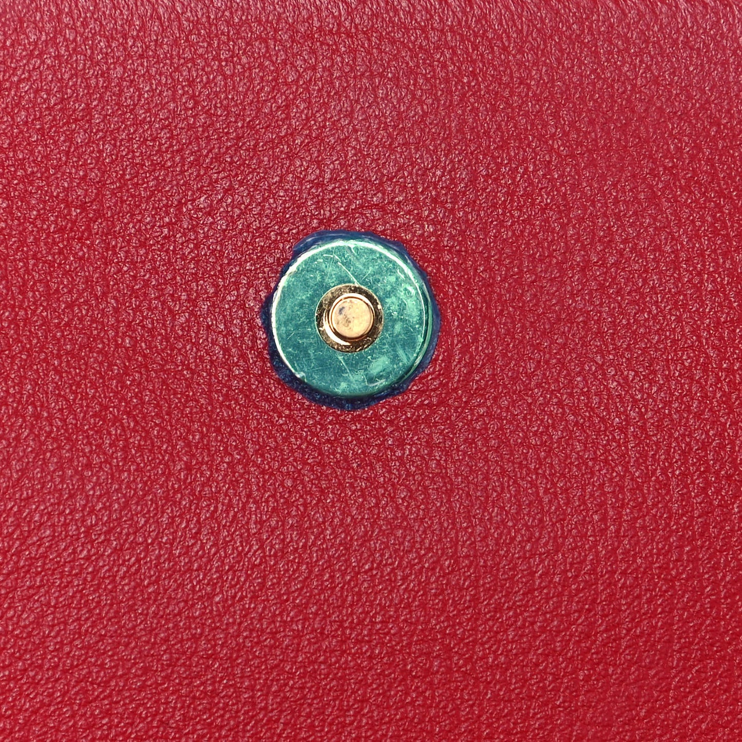 Calfskin Monogram Large Belle De Jour Clutch Red