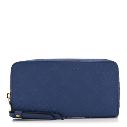 Louis Vuitton Empreinte Zippy Wallet Denim 1 of 10