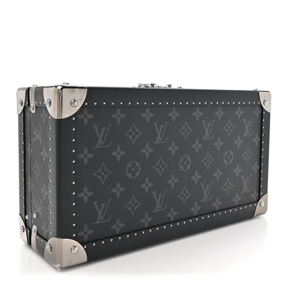 Louis Vuitton Monogram Eclipse Coffret 8 Watch Case Black 4 of 8
