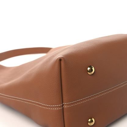 Louis Vuitton Grained Calfskin Low Key Hobo MM Cognac 11 of 13