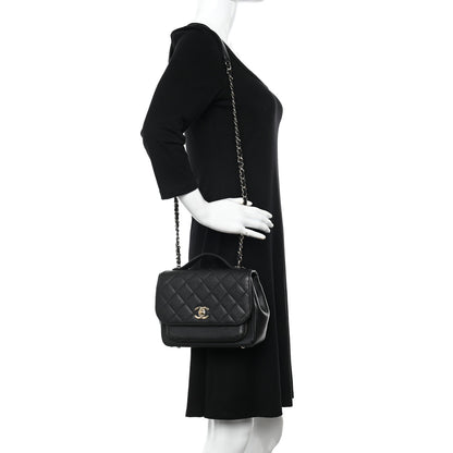 Chanel Caviar Quilted Medium Business Affinity Flap Black 2 of 12
