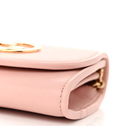 Gucci Roxy Calfskin Medium Blondie Chain Wallet Powder Pink 11 of 12