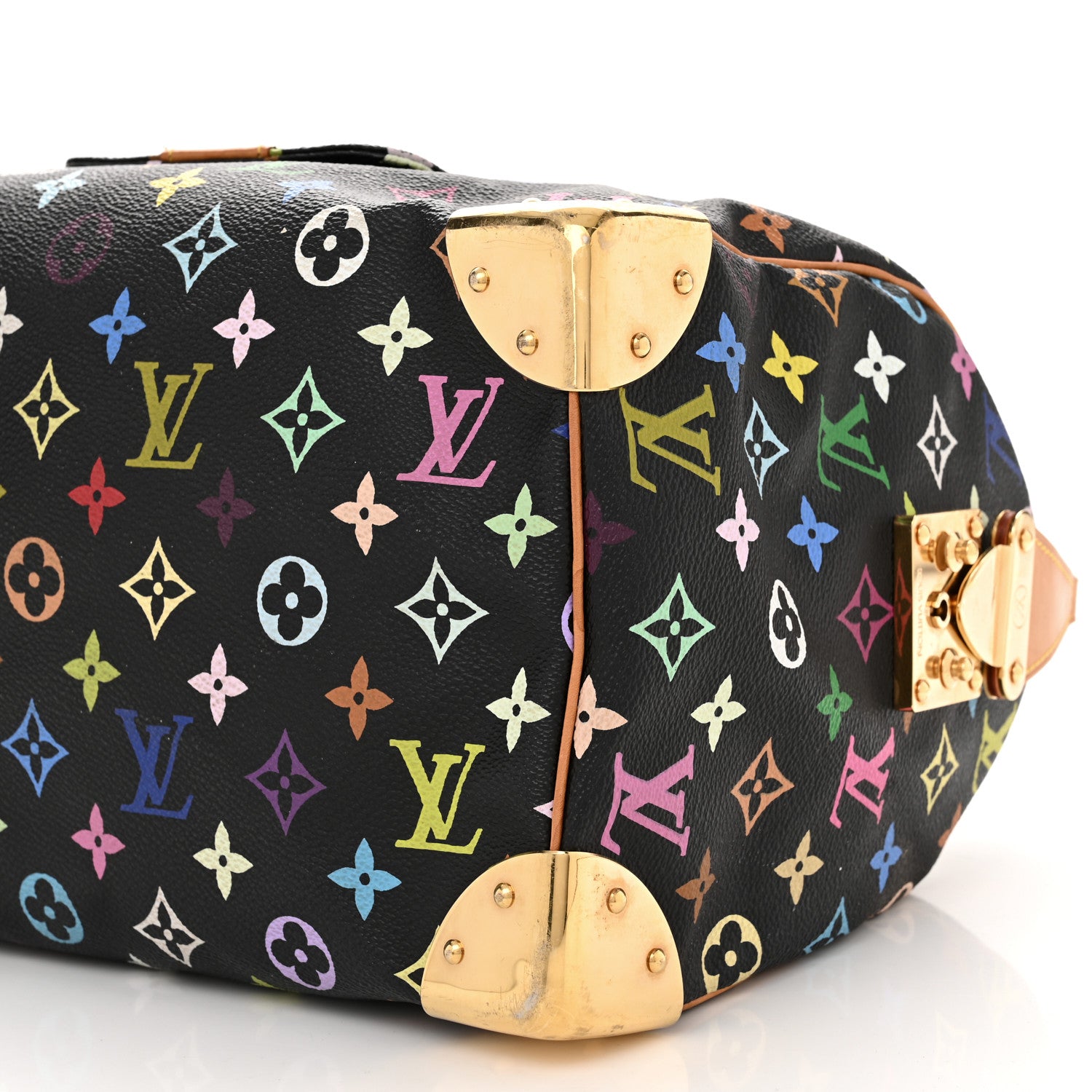 Louis Vuitton Monogram Multicolor Speedy 30 Black 10 of 13