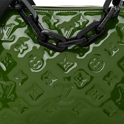 Louis Vuitton Patent Embossed Monogram Coussin PM Green Black 8 of 10