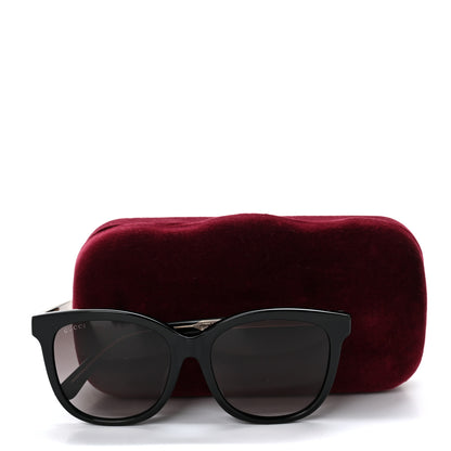 Gucci Round GG Sunglasses GG0028S Black 9 of 9