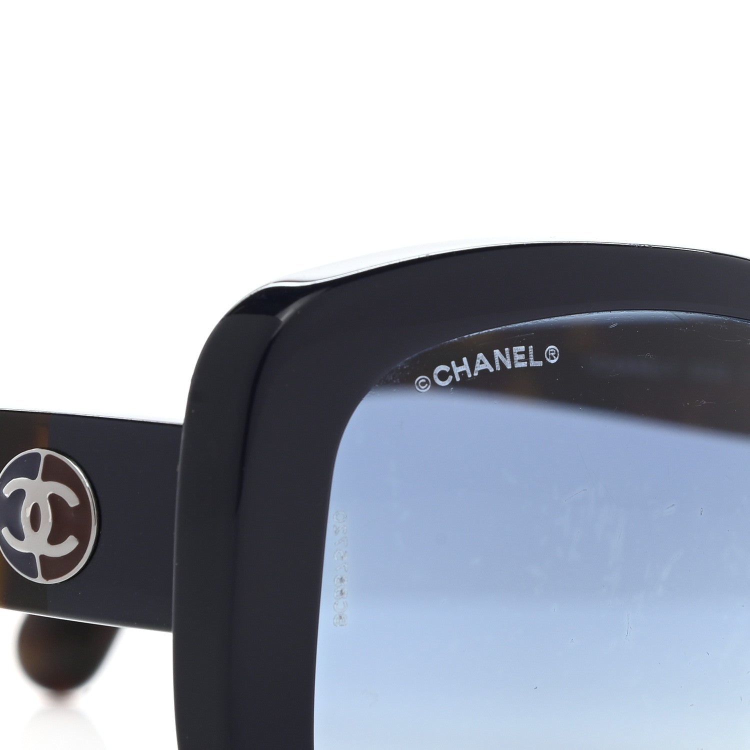 Chanel Acetate CC Sunglasses 5322 Dark Blue Marron Fonce 4 of 8