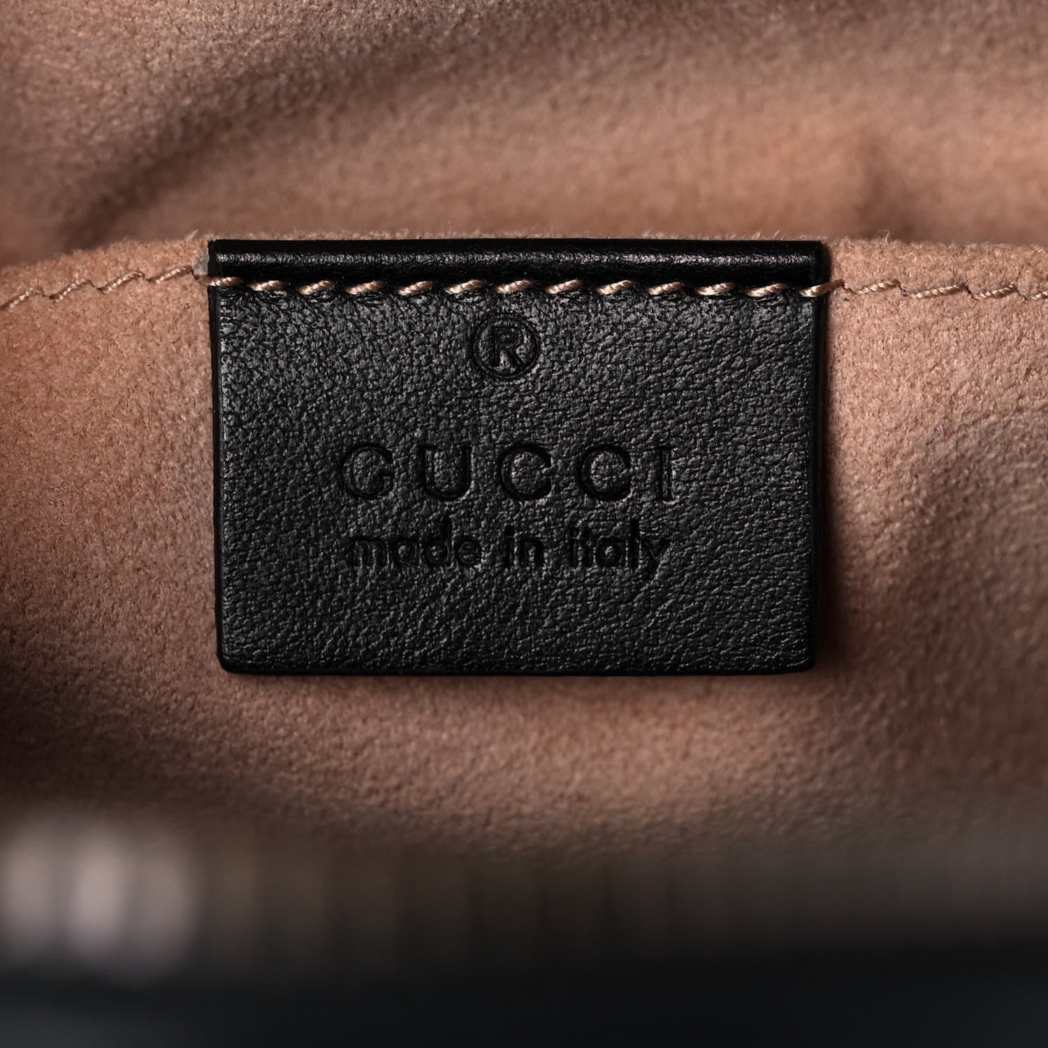 Gucci Calfskin Matelasse GG Marmont Dome Backpack Black 6 of 11