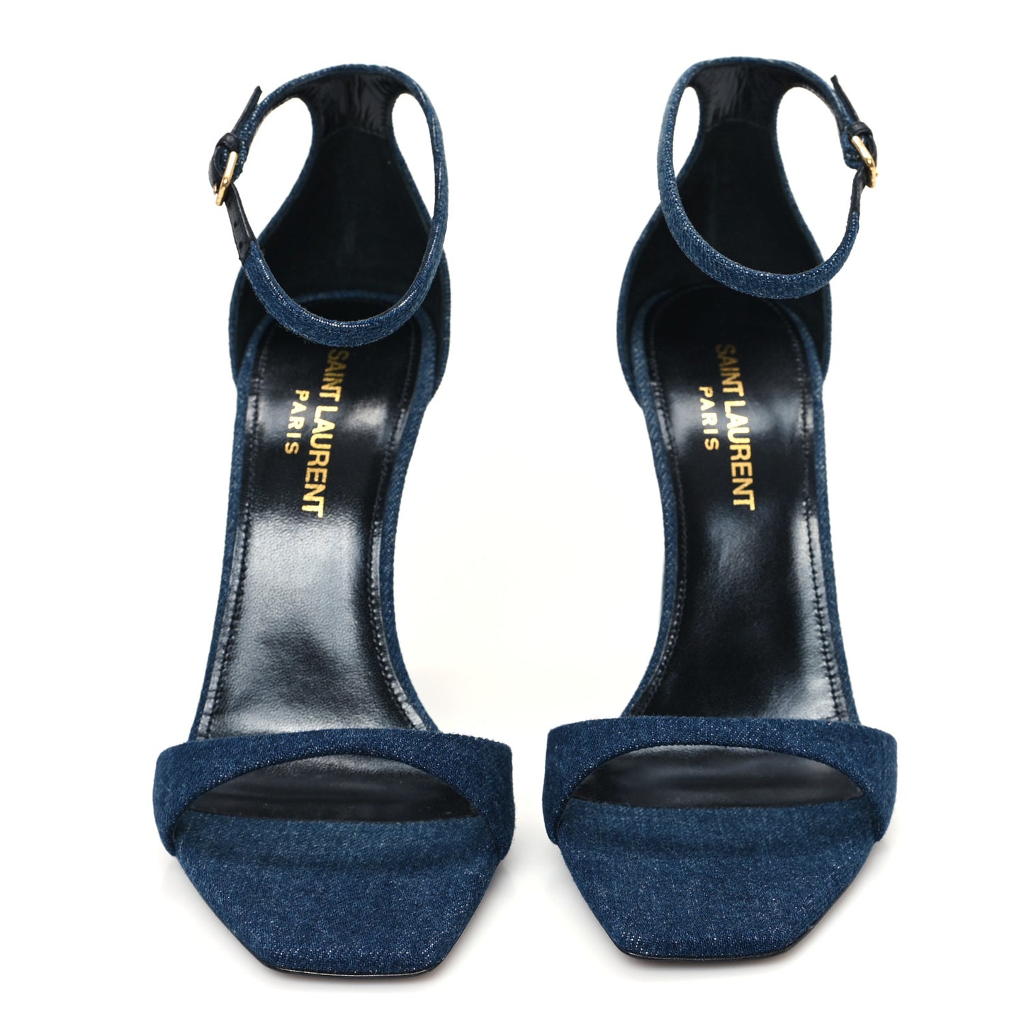 Denim Bea 105 Ankle Strap Sandals 36 Blue Jeans