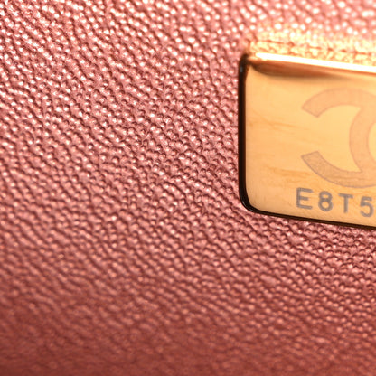 Chanel Metallic Grained Calfskin Quilted 2.55 Reissue Mini Flap Copper Pink Copper Pink 7 of 10