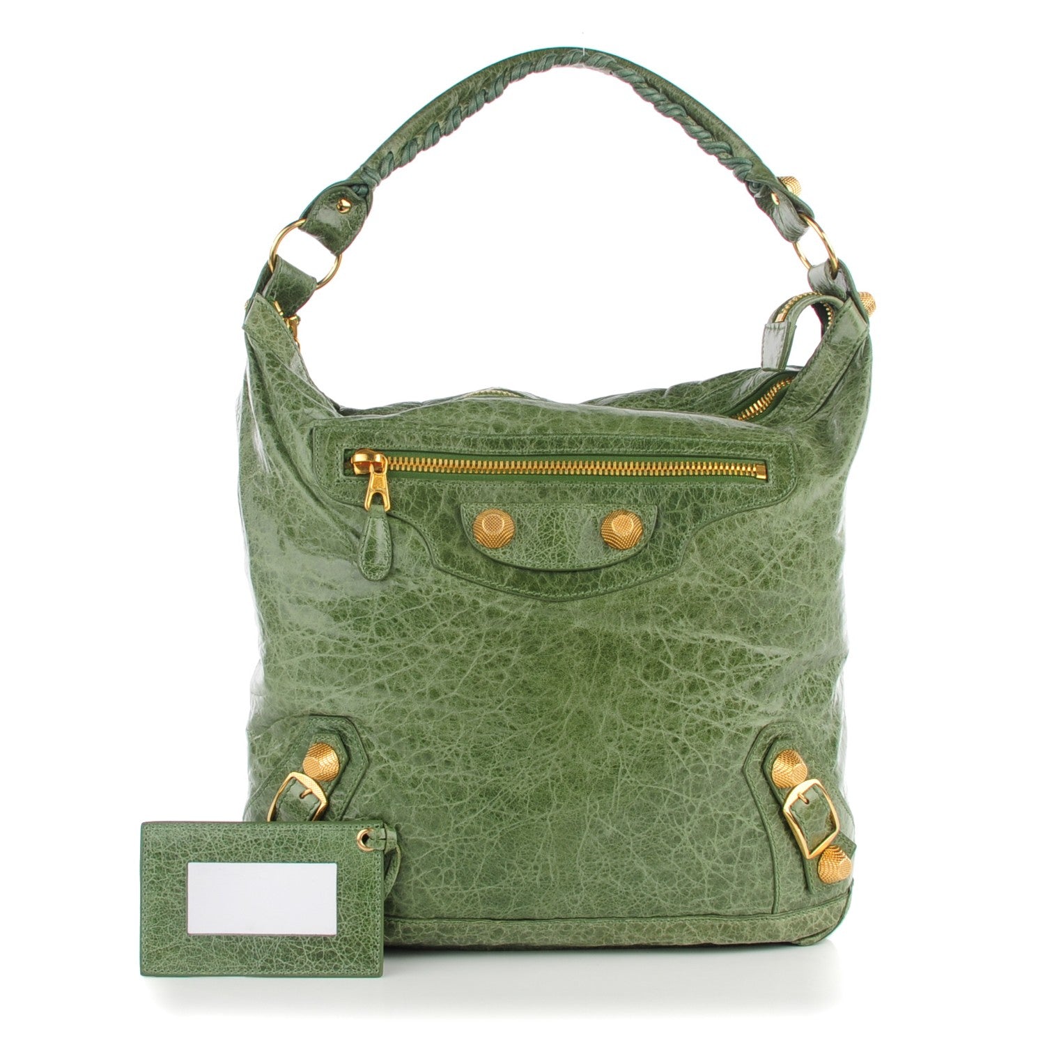 Balenciaga Agneau Giant 21 Gold Hardware Day Hobo Sage Green 1 of 8