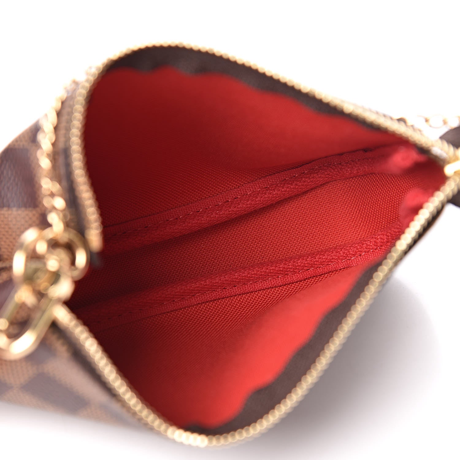 Louis Vuitton Damier Ebene Mini Pochette Accessories 5 of 9