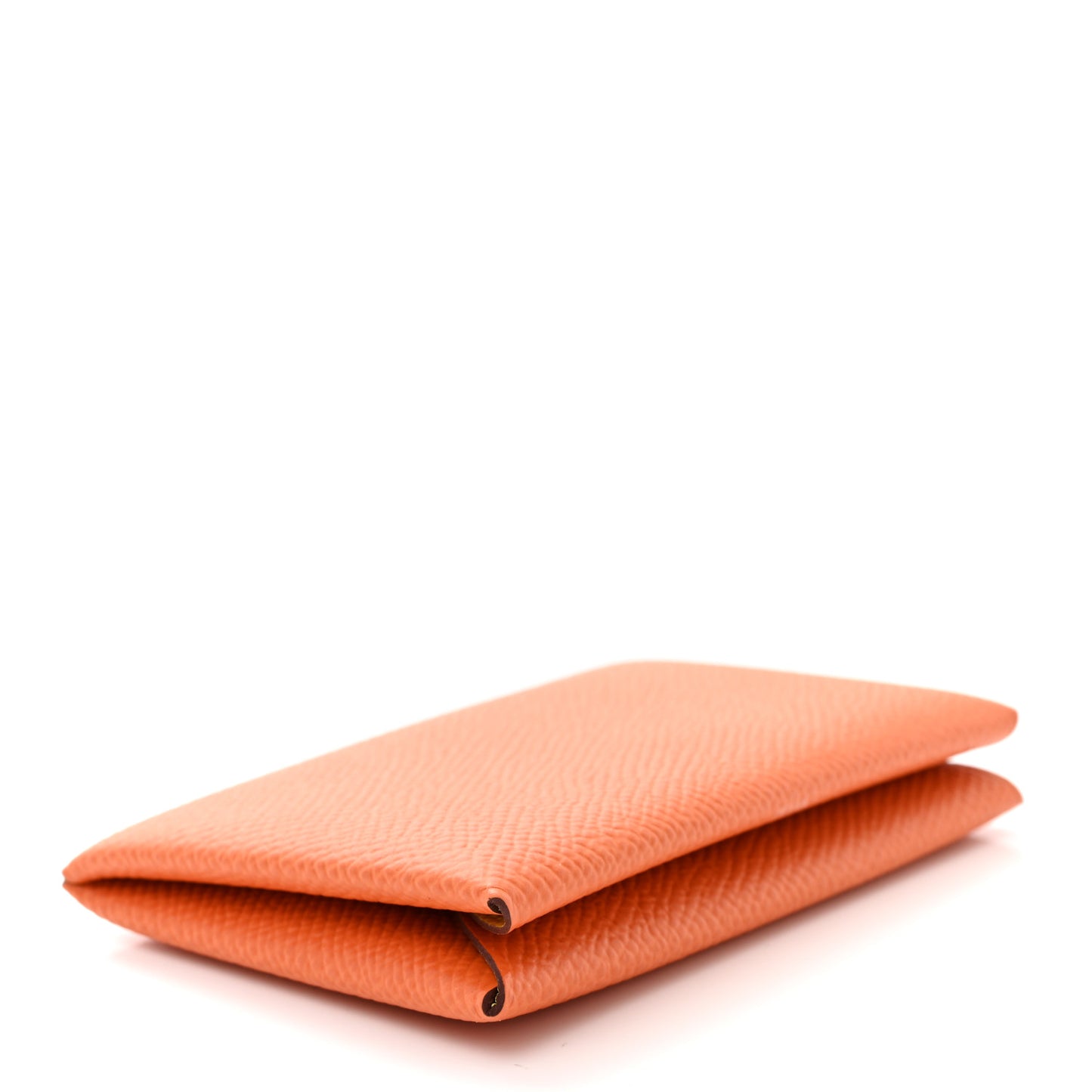 Epsom Verso Calvi Card Case Orange Lime