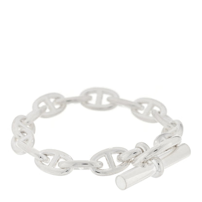 Hermes Sterling Silver MM Chaine d'Ancre Bracelet 2 of 3