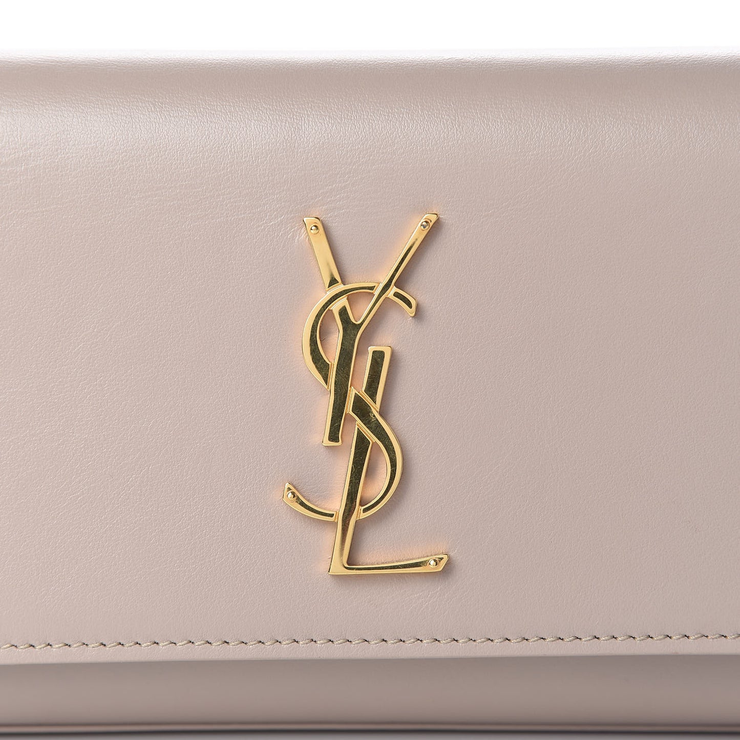 Smooth Calfskin Monogram Kate Belt Bag Beige