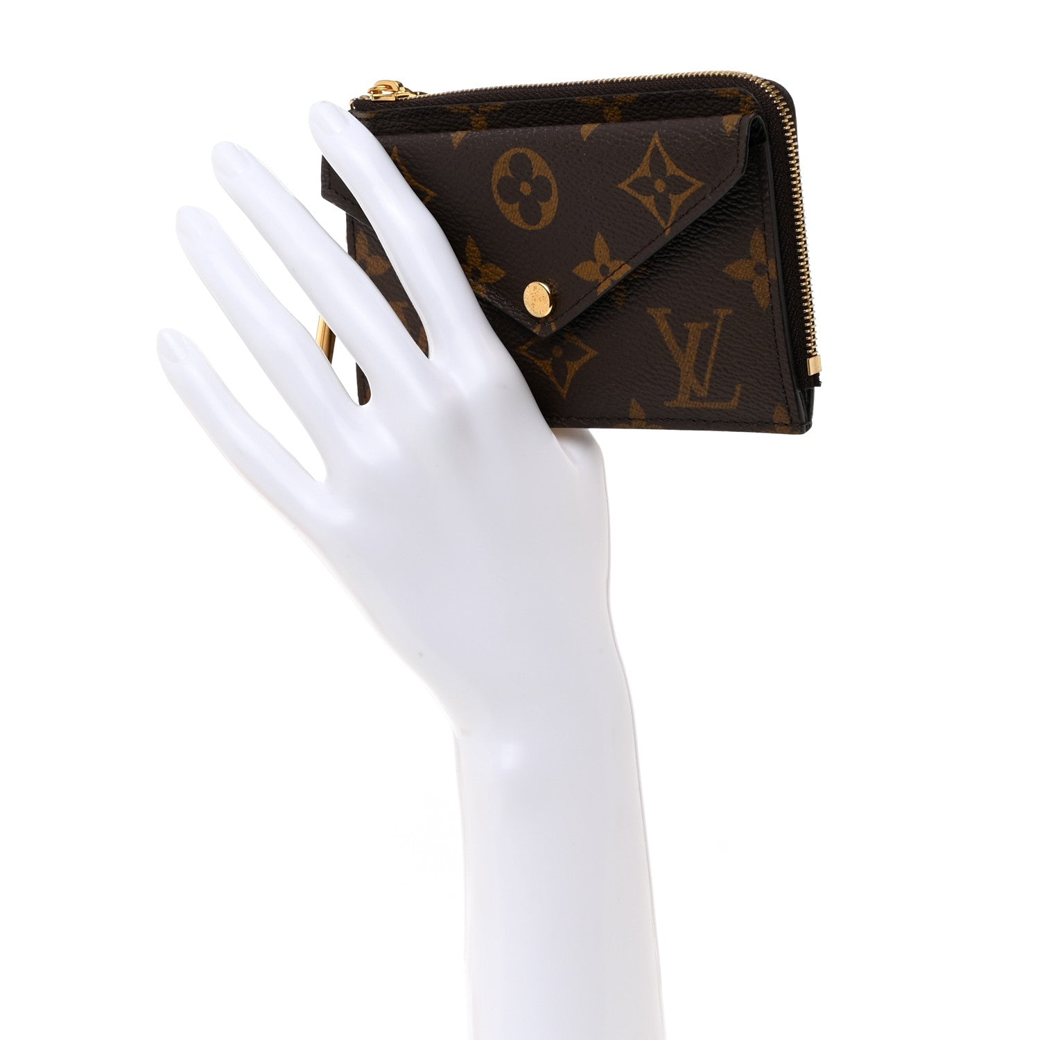 Louis Vuitton Monogram Recto Verso Card Holder Black 2 of 7