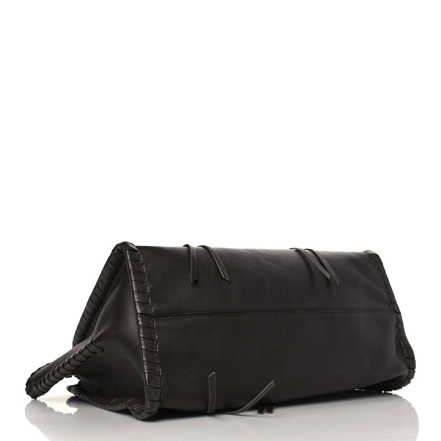 Chloe Calfskin Large Mony Tote Bold Brown 4 of 9