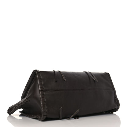 Chloe Calfskin Large Mony Tote Bold Brown 4 of 9