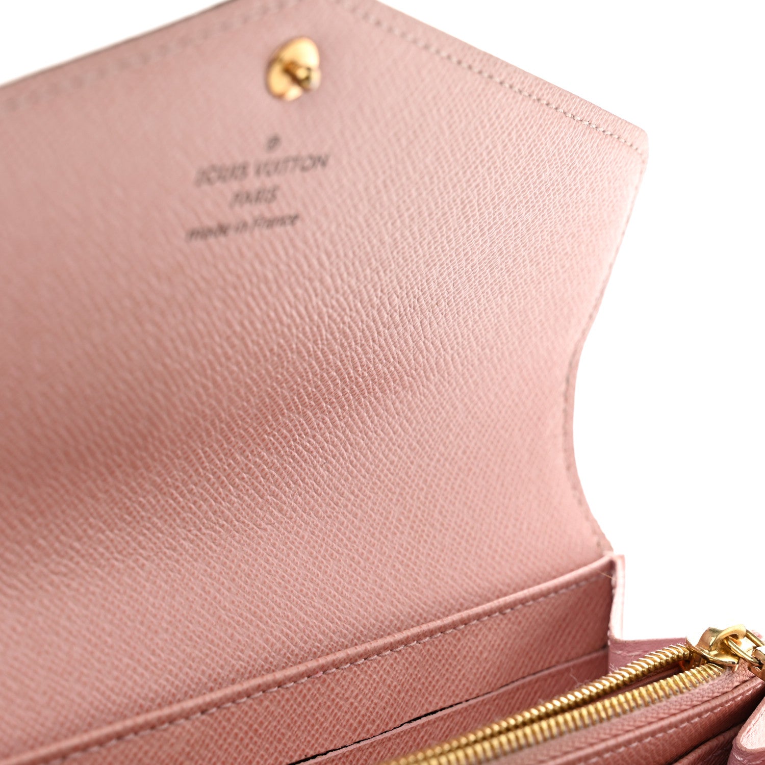 Louis Vuitton Monogram Sarah Wallet NM Rose Ballerine 15 of 16