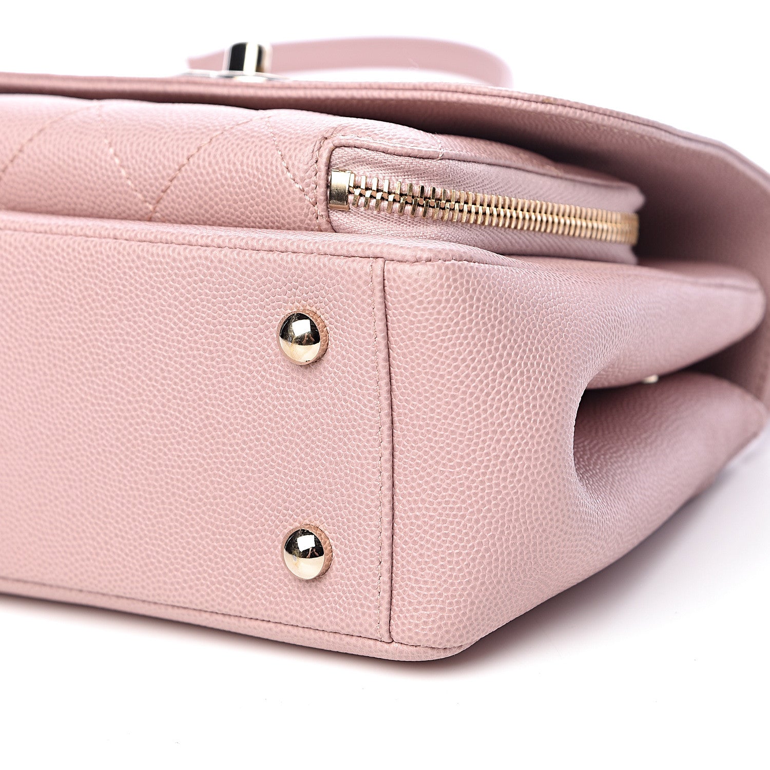 Chanel Caviar Quilted Small Business Affinity Flap Light Pink 9 of 10