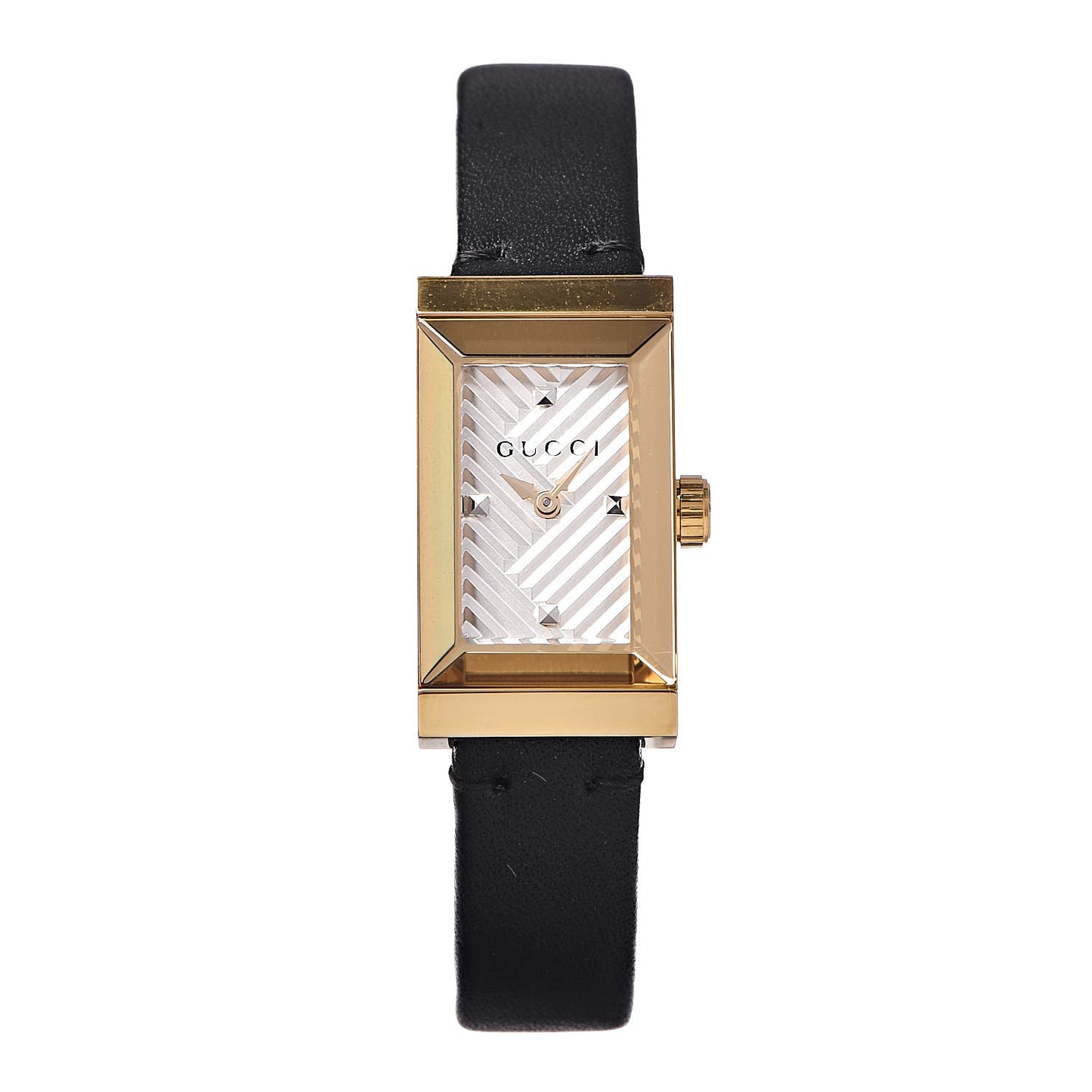 Stainless Steel Calfskin 14mm G-Frame Quartz Watch