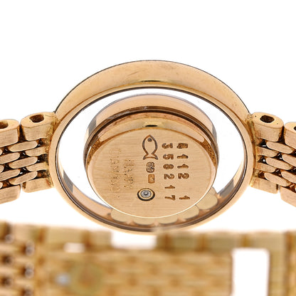 Chopard 18K Yellow Gold 5 Diamond 22mm Happy Diamonds Quartz Watch 4 of 4