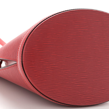 Louis Vuitton Epi Cluny Castillan Red 8 of 9