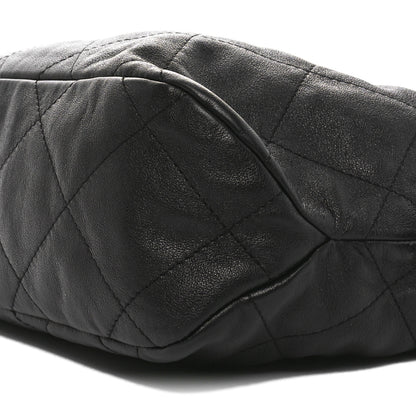 Chanel Calfskin Quilted Daily Hobo Black 10 of 10