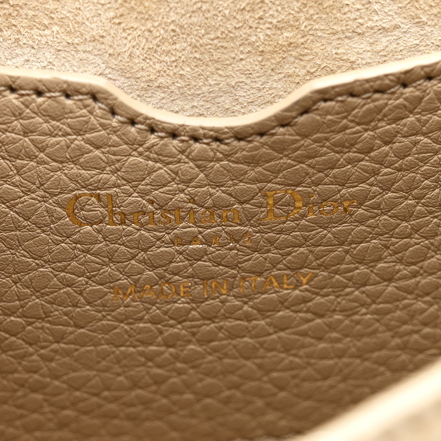 Christian Dior Grained Calfskin Medium Bobby Flap Corda 5 of 9