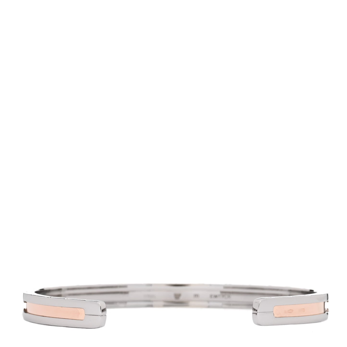 18K Rose Gold Stainless Steel B.Zero1 Cuff Bracelet M