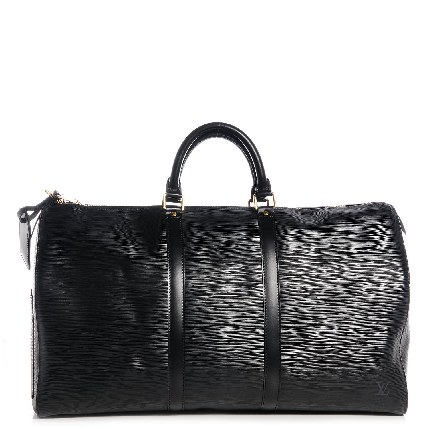 Louis Vuitton Epi Keepall 50 Black 1 of 7