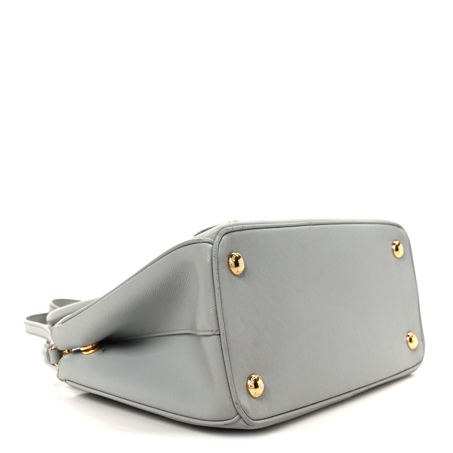 Prada Saffiano Lux Small Galleria Double Zip Tote Granito 4 of 10
