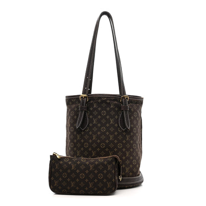 Louis Vuitton Mini Lin Monogram Bucket Bag Ebene 2 of 13