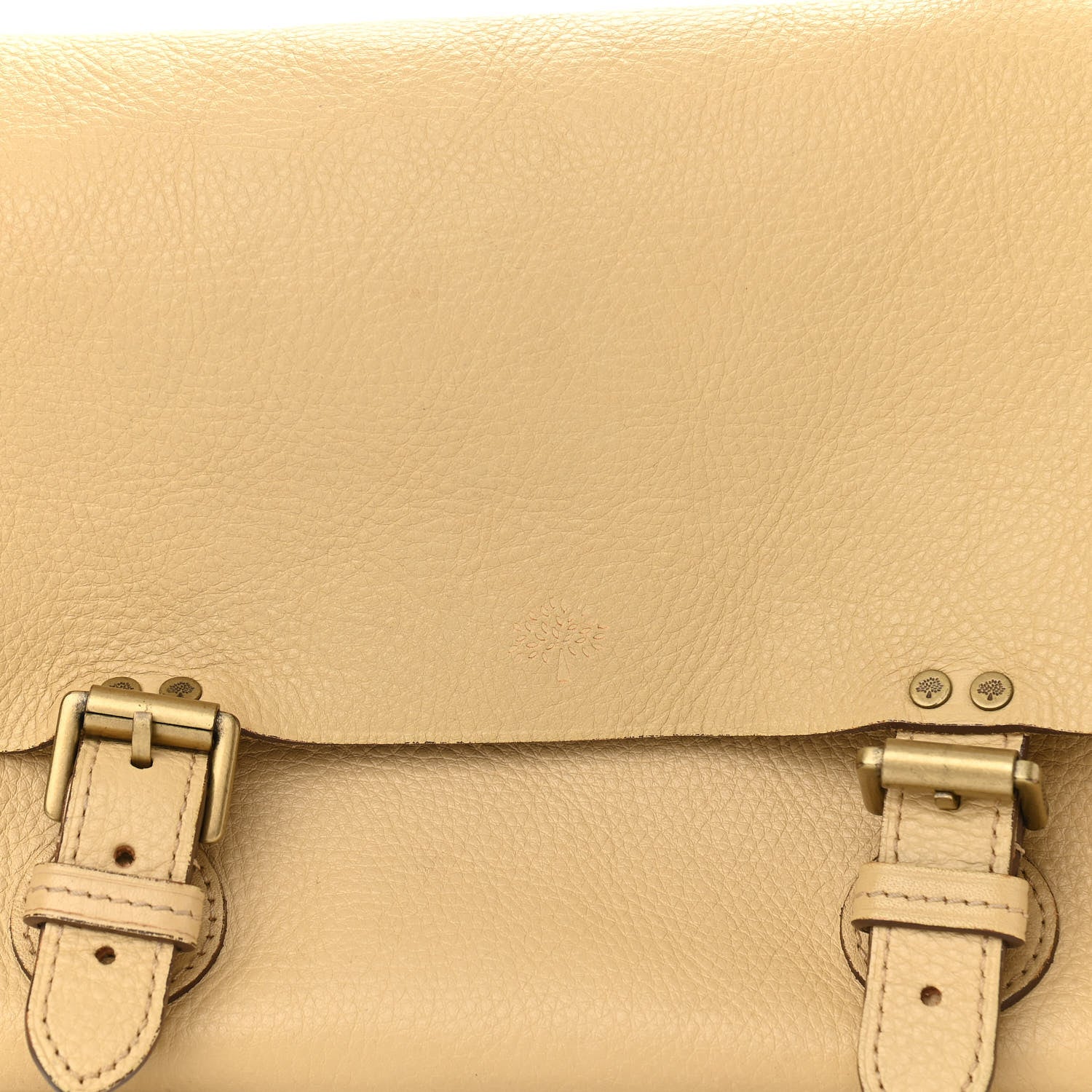 Mulberry Natural Leather Brooke Satchel Beige 11 of 11