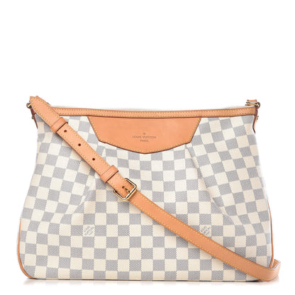 Louis Vuitton Damier Azur Siracusa MM 1 of 12